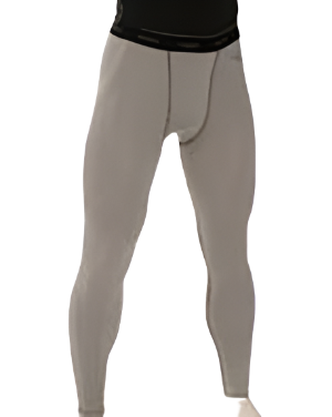 Compression Tights w/ Cup Pocket - Grey