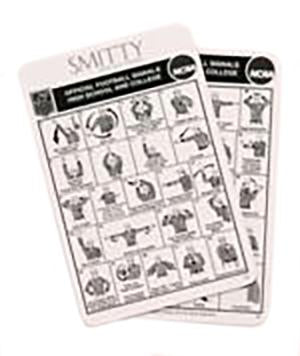 Football Signal Card