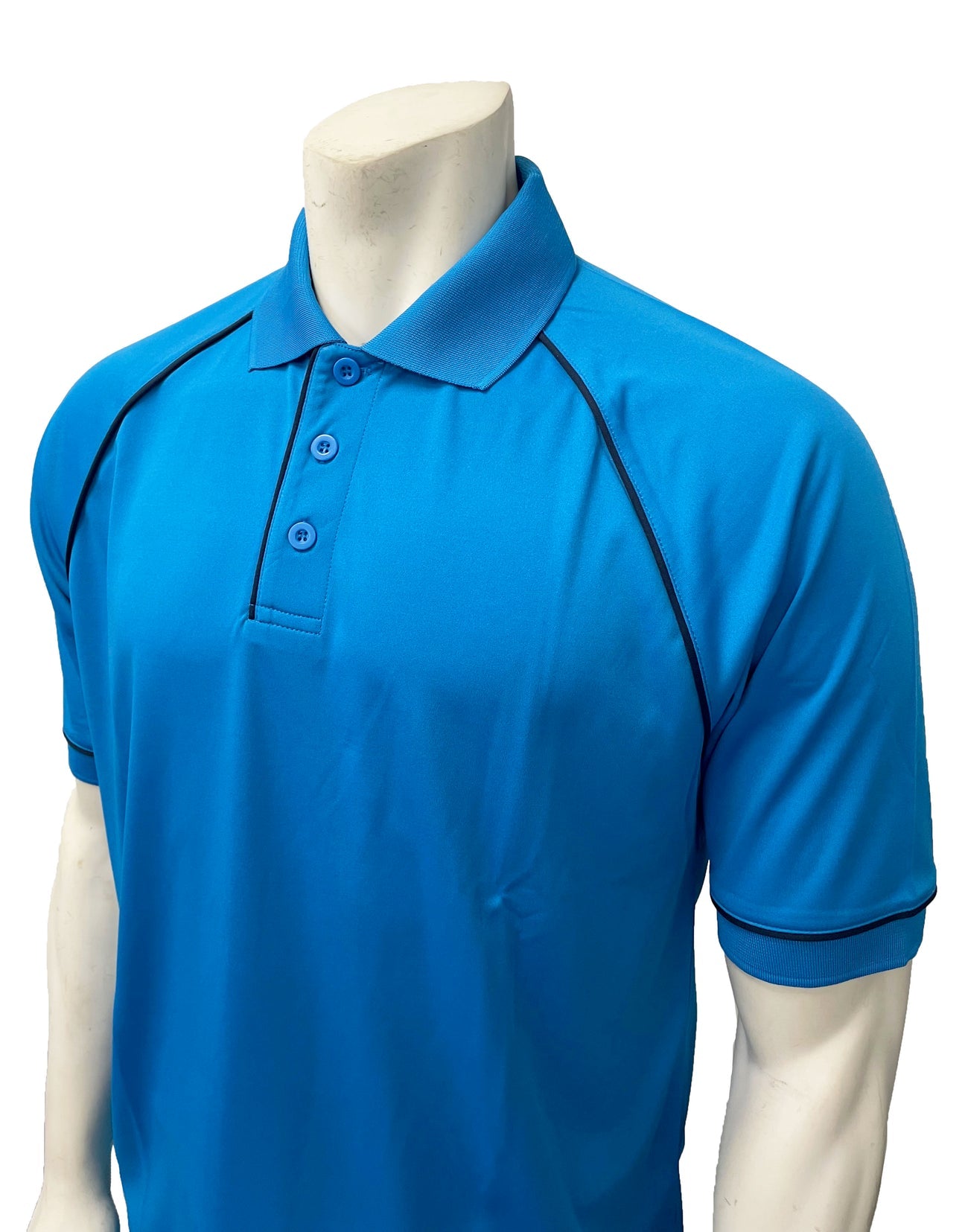 Bright Blue Mesh Shirt No Pocket