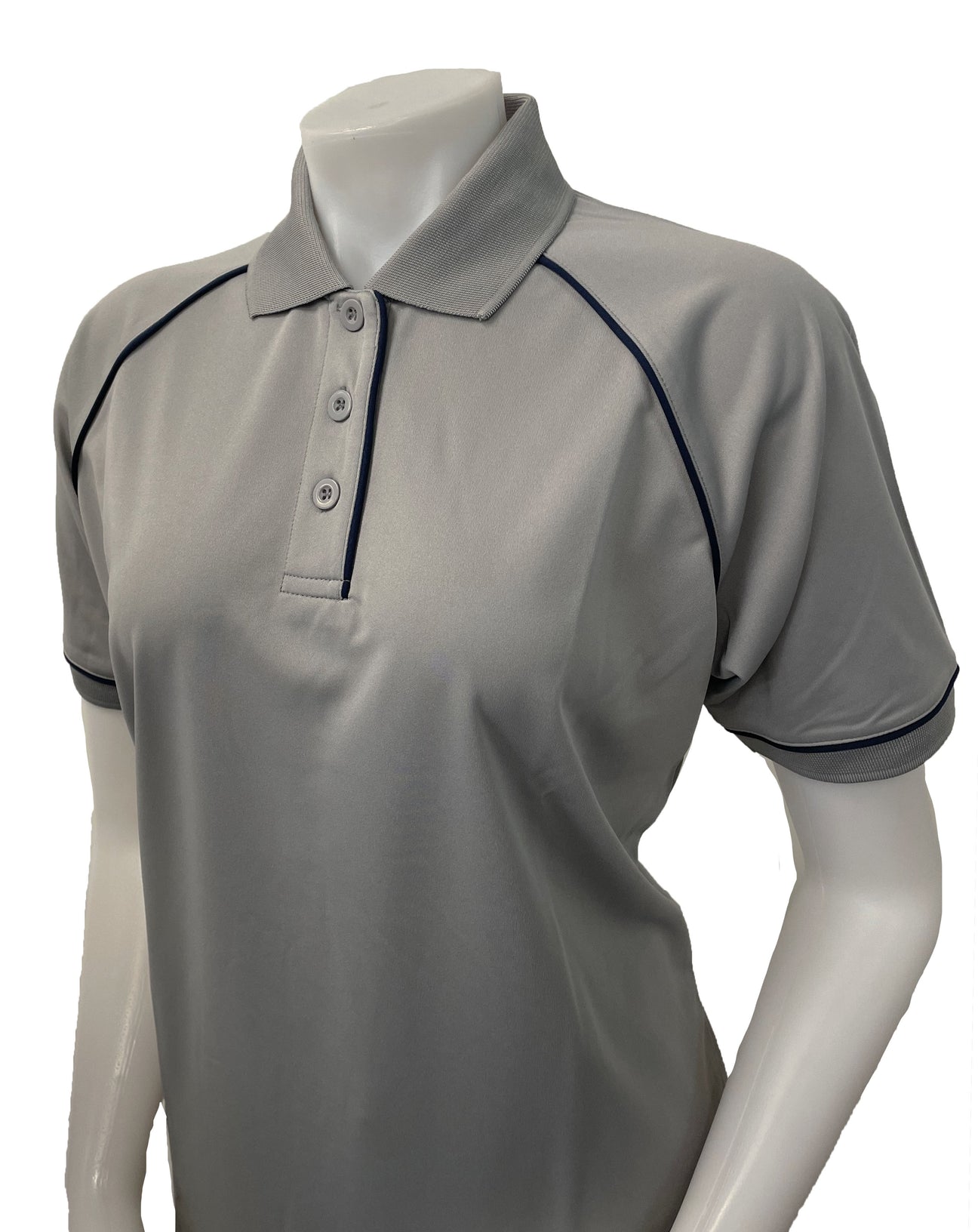Grey Women's Mesh Shirt No Pocket