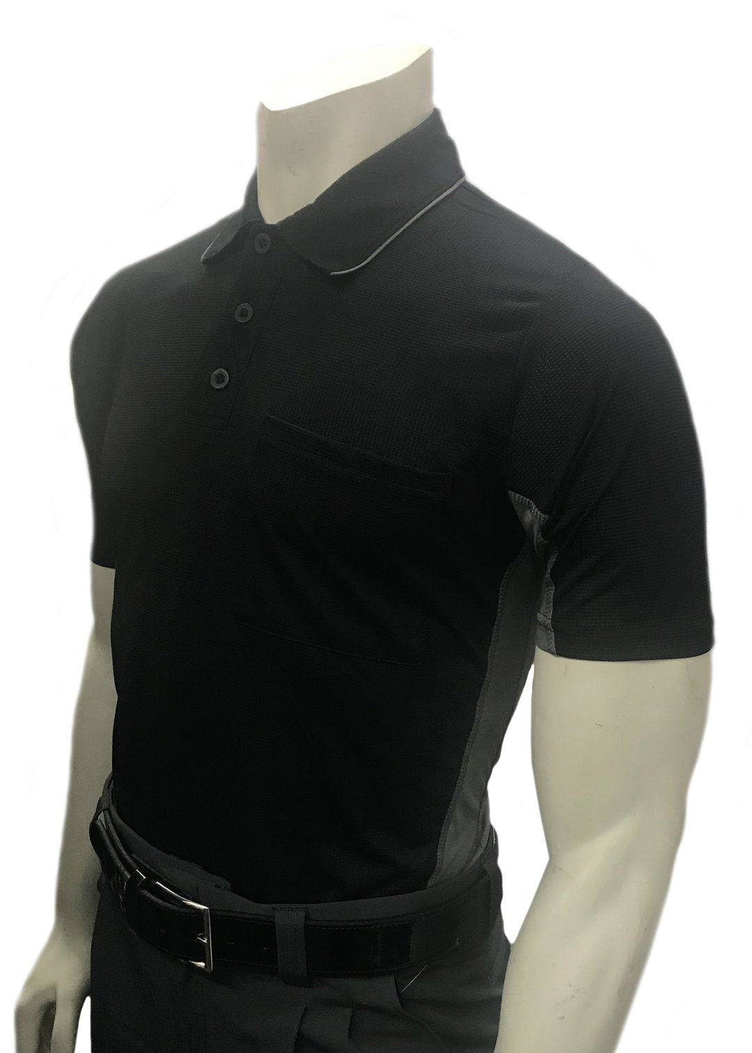 Major League Style Short Sleeve Umpire Shirt for Baseball, Lightweight