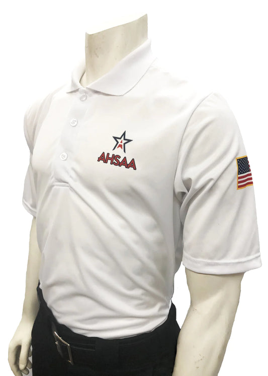 Alabama White Track Shirts - AHSAA