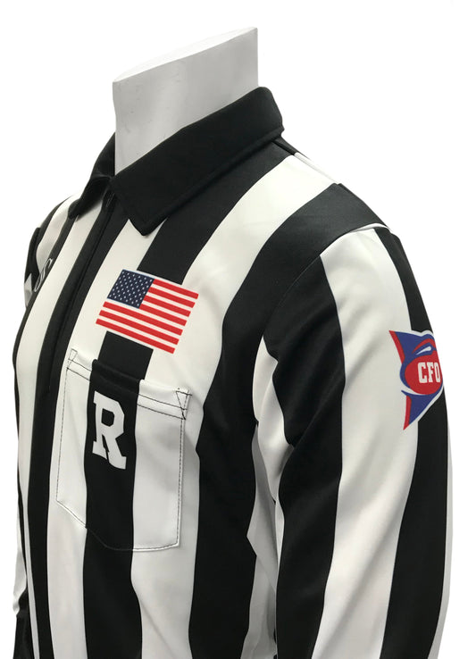 Smitty 'Made in USA Dye-Sublimated' - CFO Football Long Sleeve Shirt