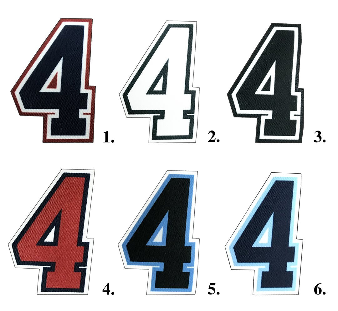 Umpire Numbers - 4"