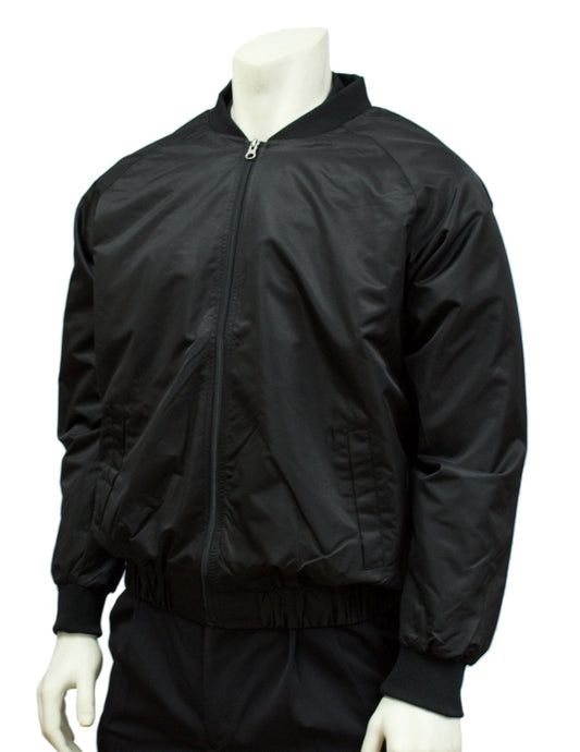 Black Jacket with Full Front Zipper