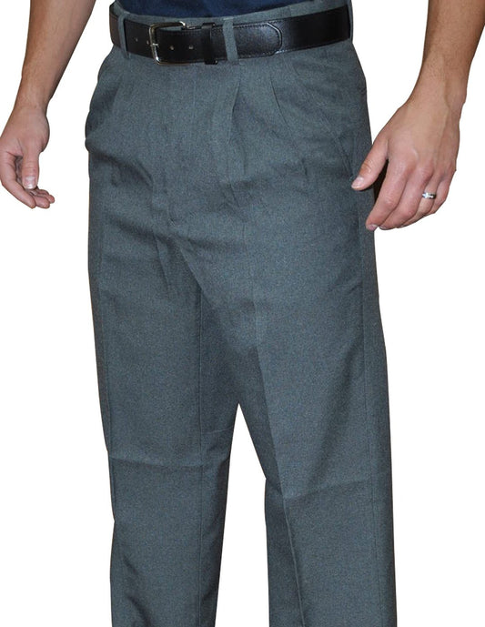 Pleated Plate Pants w/ Expander Waist Band