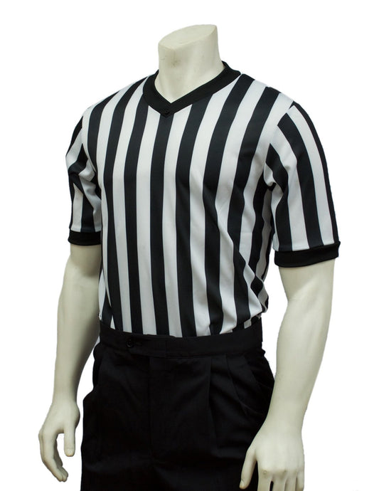 USA200-607 NF - Smitty "Made in USA" - "BODY FLEX" Men's Basketball V-Neck Shirt - With USA Flag