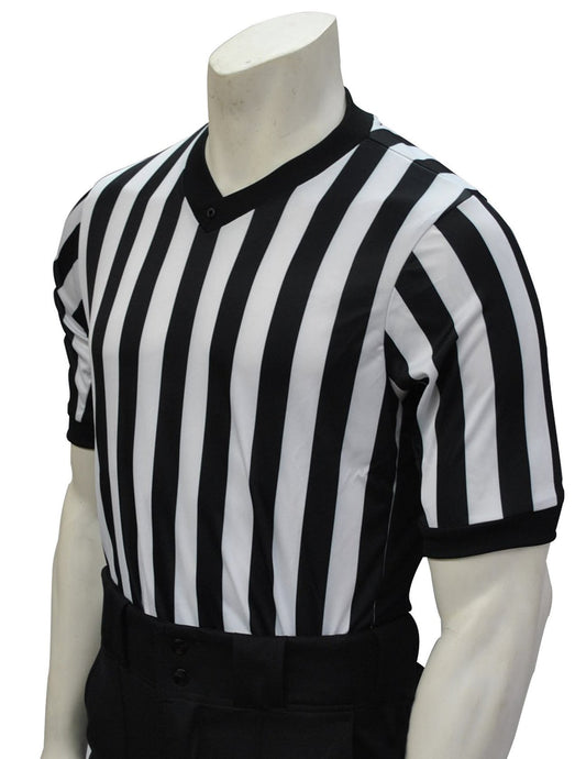 Performance Mesh V-Neck Shirt w/ Black Side Panel