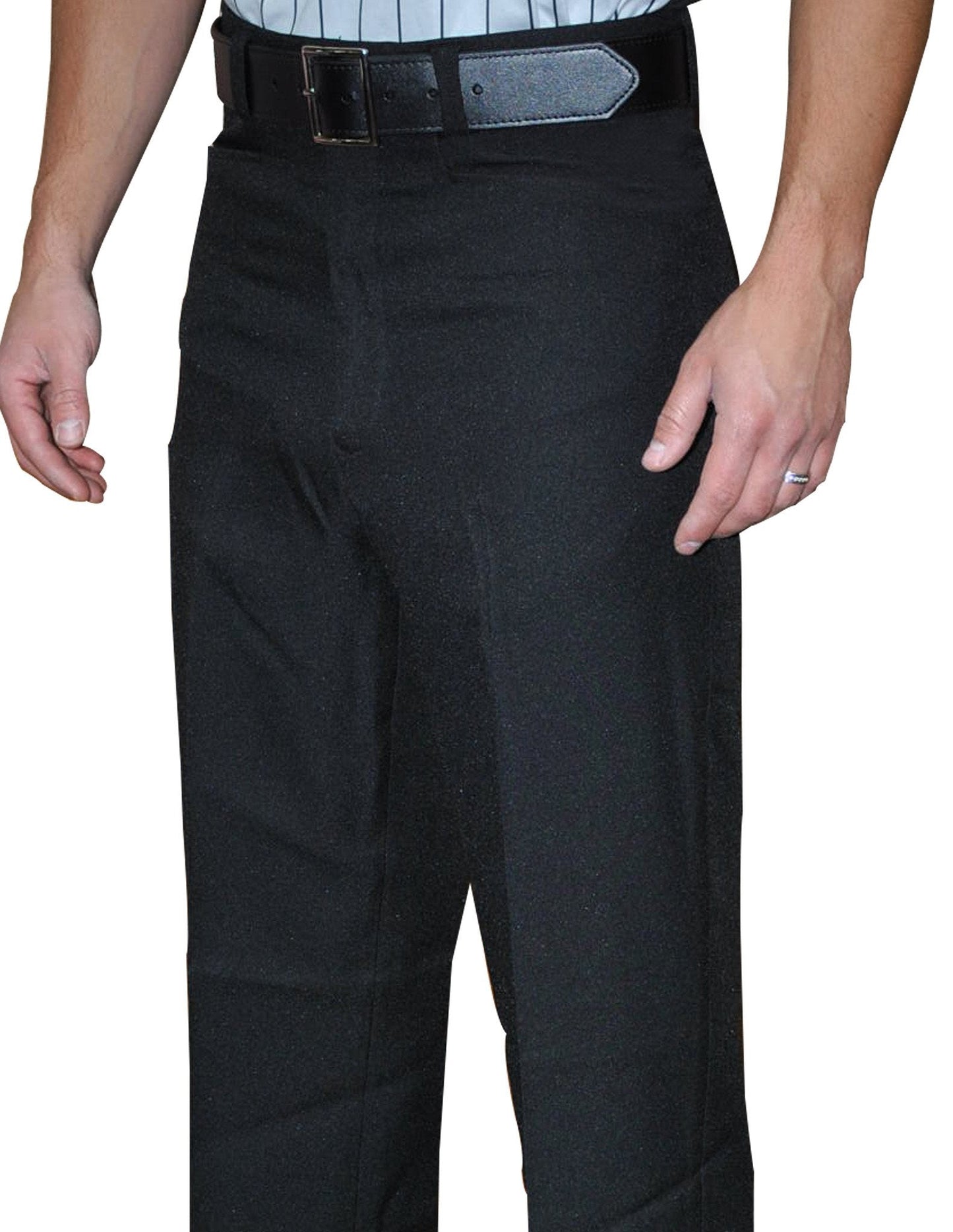 Polyester (100%) Pants Flat Front w/ Belt Loops