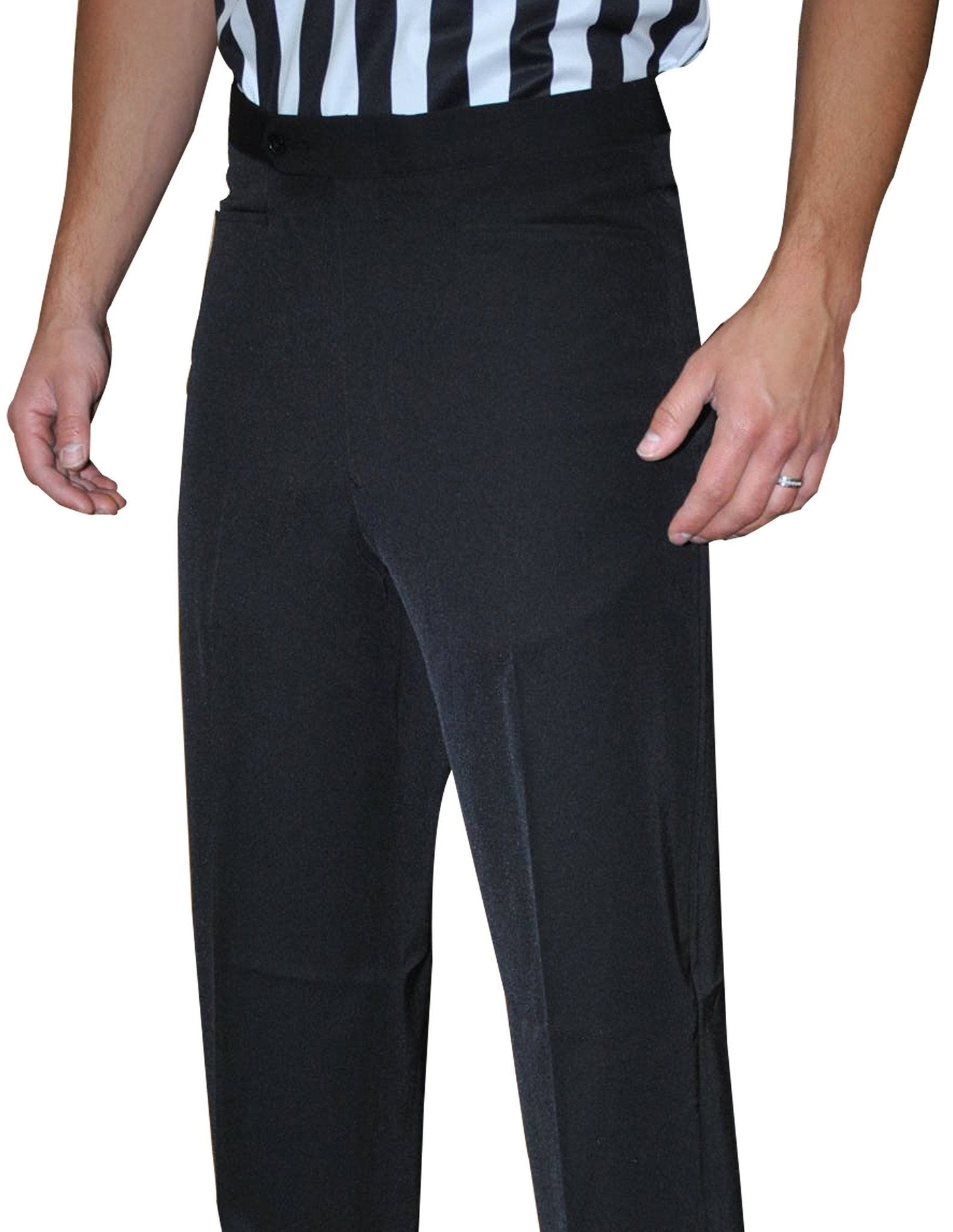 Polyester (100%) Flat Front Pants w/ Western Cut Pockets