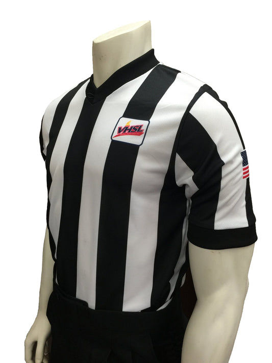 USA237VA-607 - Smitty "Made in USA" - "BODY FLEX" - Basketball Men's Short Sleeve Shirt